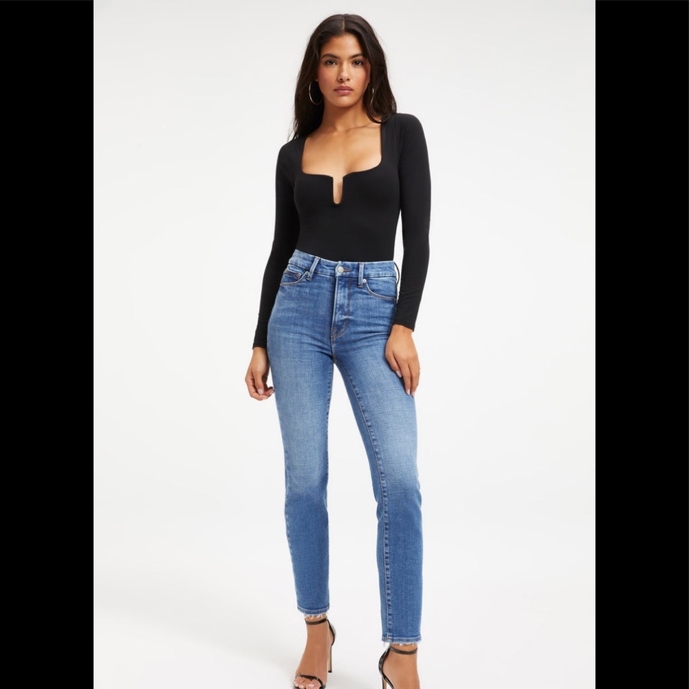 GOOD CLASSIC 28" INSEAM Indigo206 Size 10/30 High Rise Women’s Jeans